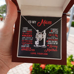 birthday gifts for mom necklace for women from daughter son mom jewelry mother and daughter necklaces mother's birthday gifts - ON CLOUD NINE GIFTS