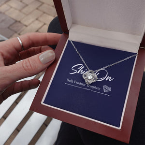 LOVE KNOT NECKLACE GIFT SET - ON CLOUD NINE GIFTS