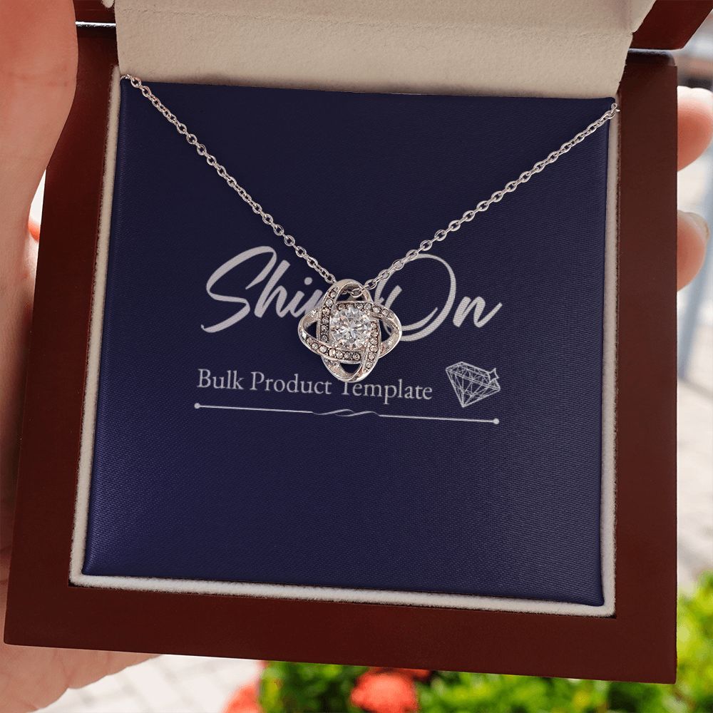 LOVE KNOT NECKLACE GIFT SET - ON CLOUD NINE GIFTS