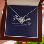 LOVE KNOT NECKLACE GIFT SET - ON CLOUD NINE GIFTS