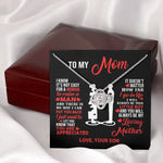 birthday gifts for mom necklace for women from daughter son mom jewelry mother and daughter necklaces mother's birthday gifts - ON CLOUD NINE GIFTS