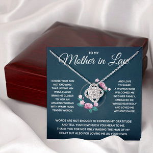 mother in law gift best gifts for mother in law christmas for mother in law the mother in law mothers necklace - ON CLOUD NINE GIFTS