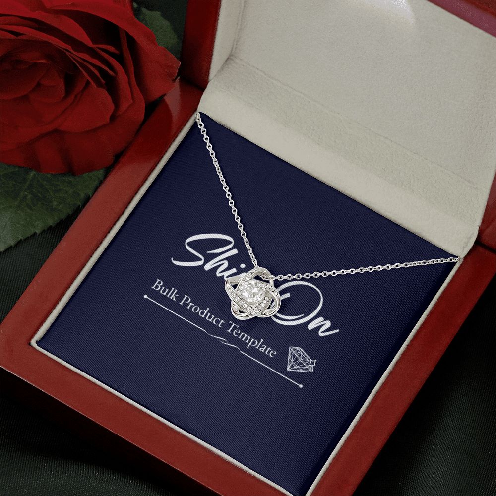 LOVE KNOT NECKLACE GIFT SET - ON CLOUD NINE GIFTS