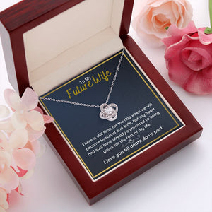 fiance gifts for her couples necklace to my future wife fiance couples necklace stainless steel couple gifts for girlfriend - ON CLOUD NINE GIFTS
