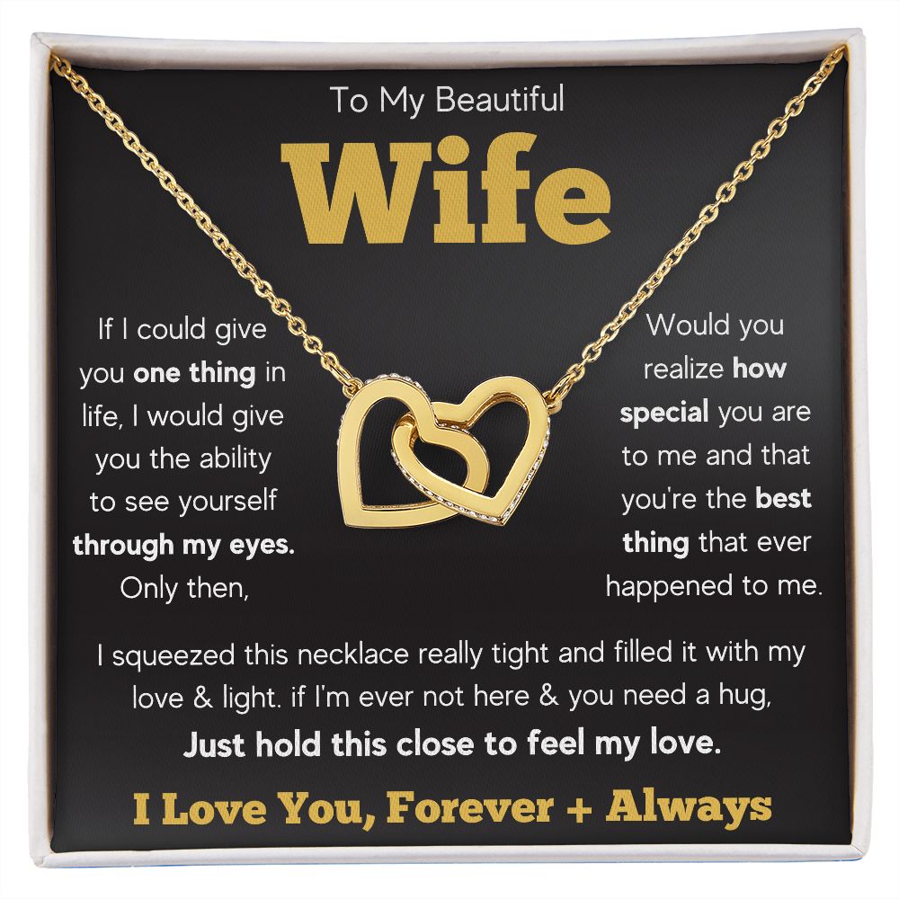 [ALMOST SOLD OUT] WIFE NECKLACE - FEEL MY LOVE - ON CLOUD NINE GIFTS