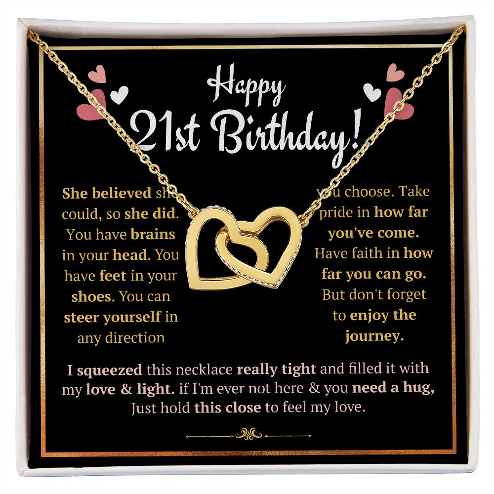 21st birthday gifts for her, for daughter, 21 birthday, 21 year old best birthday gifts, turning 21, 21st birthday jewelry,necklace, present - ON CLOUD NINE GIFTS