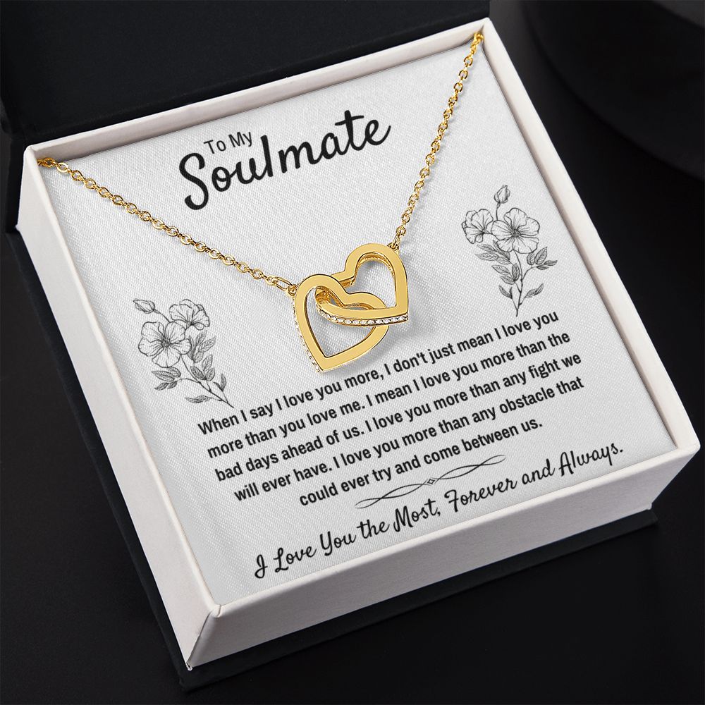 soulmate necklace for women wedding anniversary gifts for wife birthday presents for the wife christmas gifts for wife love gifts jewerly - ON CLOUD NINE GIFTS