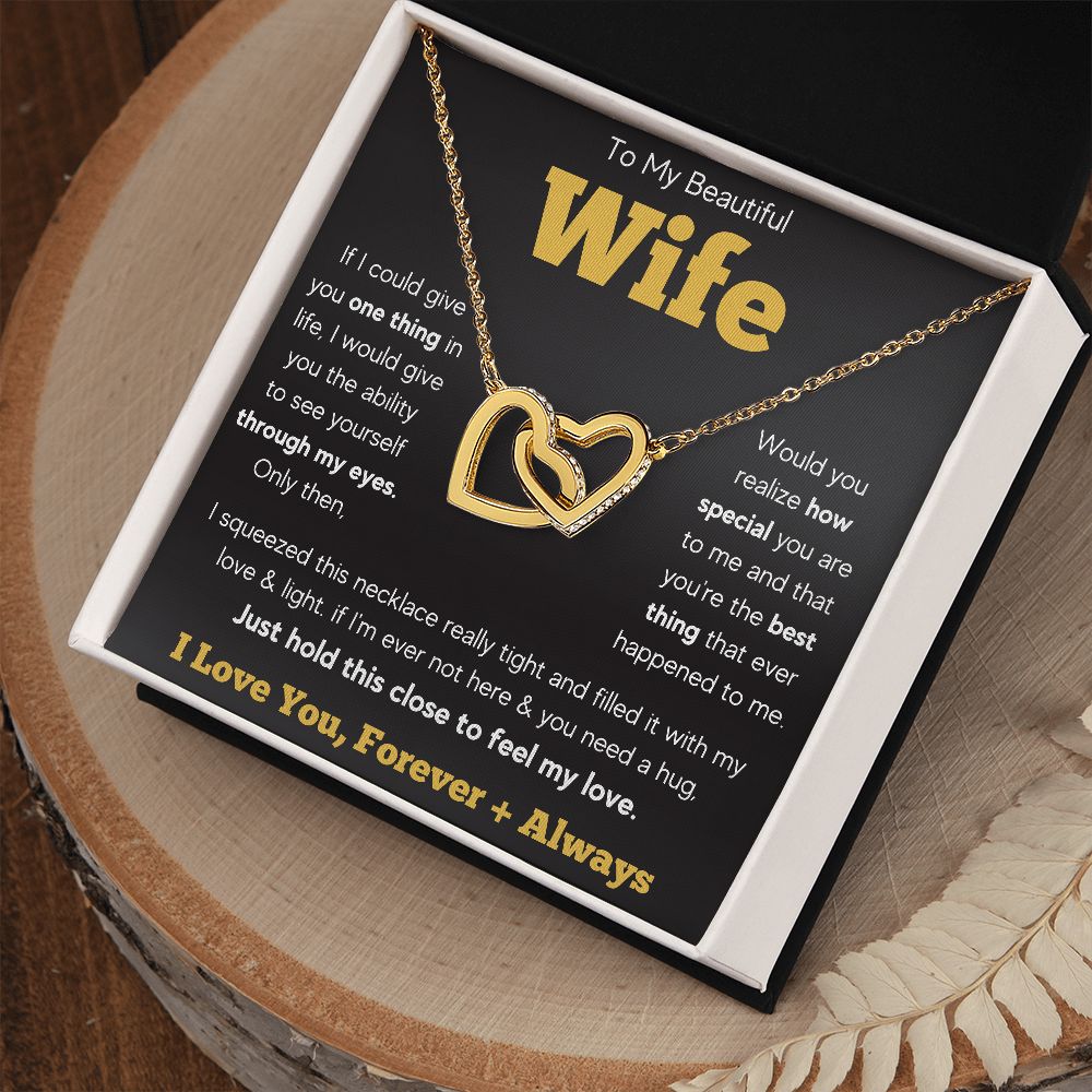 [ALMOST SOLD OUT] WIFE NECKLACE - FEEL MY LOVE - ON CLOUD NINE GIFTS