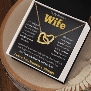 [ALMOST SOLD OUT] WIFE NECKLACE - FEEL MY LOVE - ON CLOUD NINE GIFTS