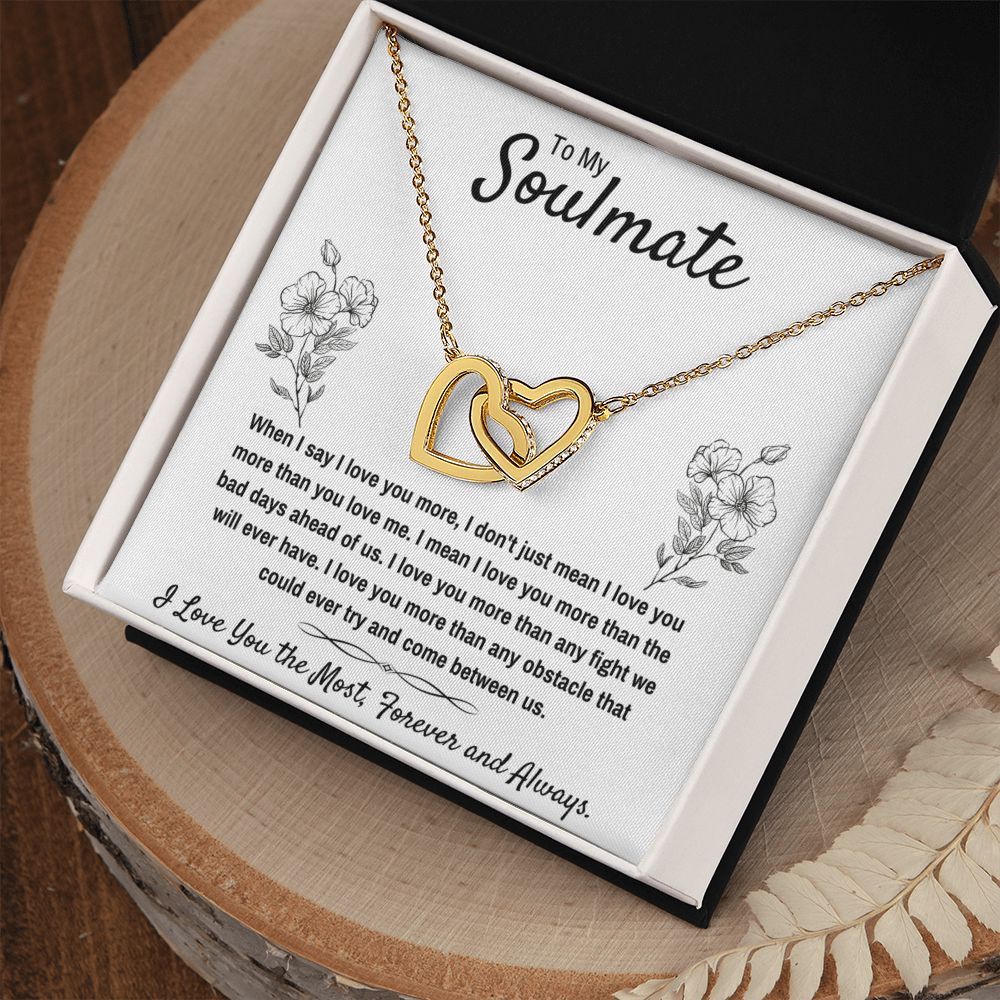 soulmate necklace for women wedding anniversary gifts for wife birthday presents for the wife christmas gifts for wife love gifts jewerly - ON CLOUD NINE GIFTS