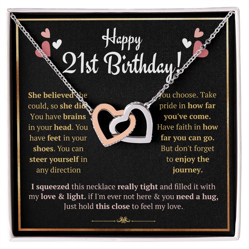 21st birthday gifts for her, for daughter, 21 birthday, 21 year old best birthday gifts, turning 21, 21st birthday jewelry,necklace, present - ON CLOUD NINE GIFTS