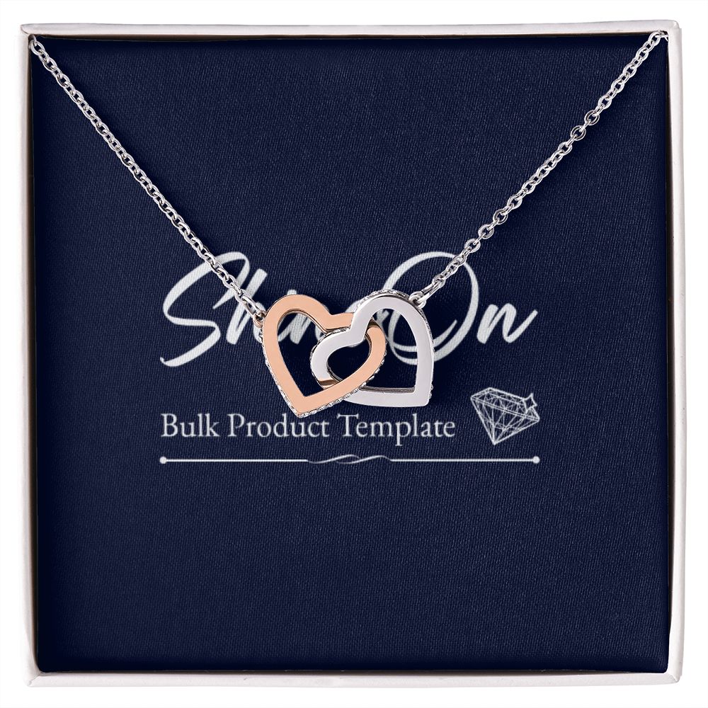 INTERLOCKING HEARTS NECKLACE GIFT SET - ON CLOUD NINE GIFTS