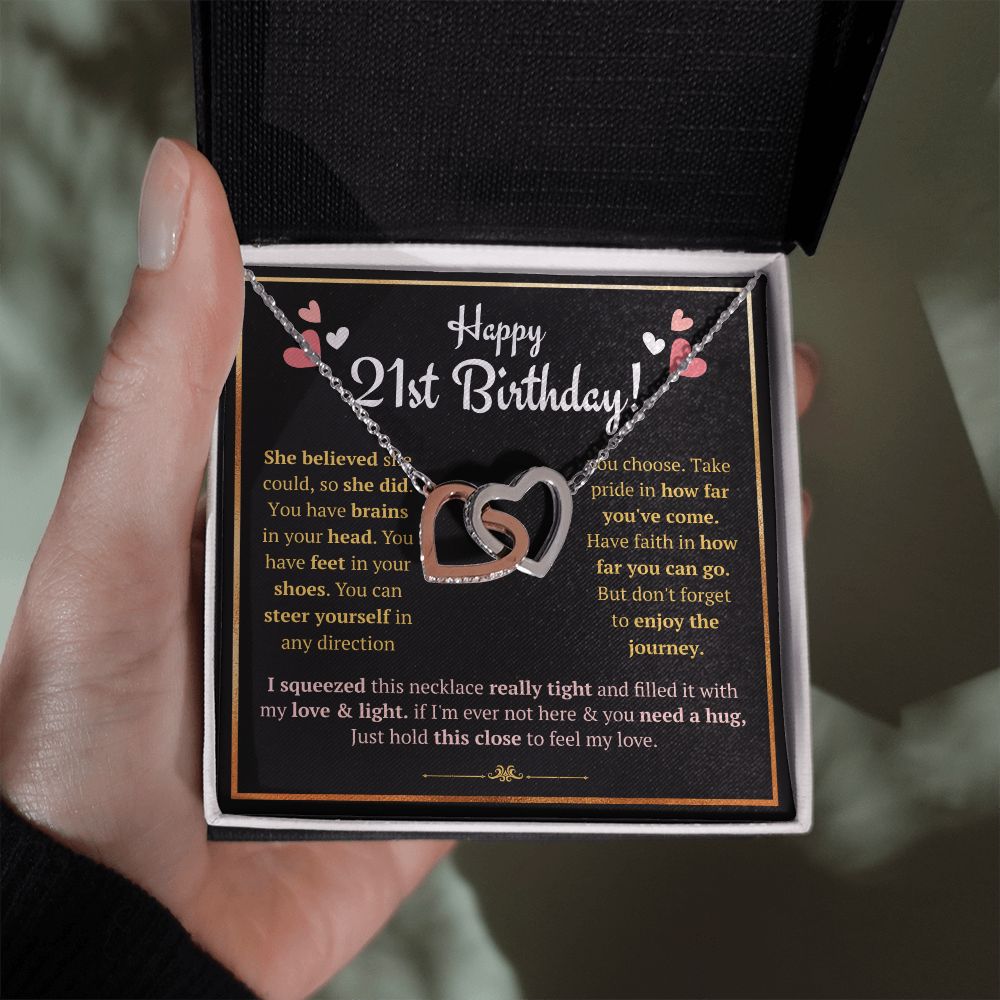 21st birthday gifts for her, for daughter, 21 birthday, 21 year old best birthday gifts, turning 21, 21st birthday jewelry,necklace, present - ON CLOUD NINE GIFTS