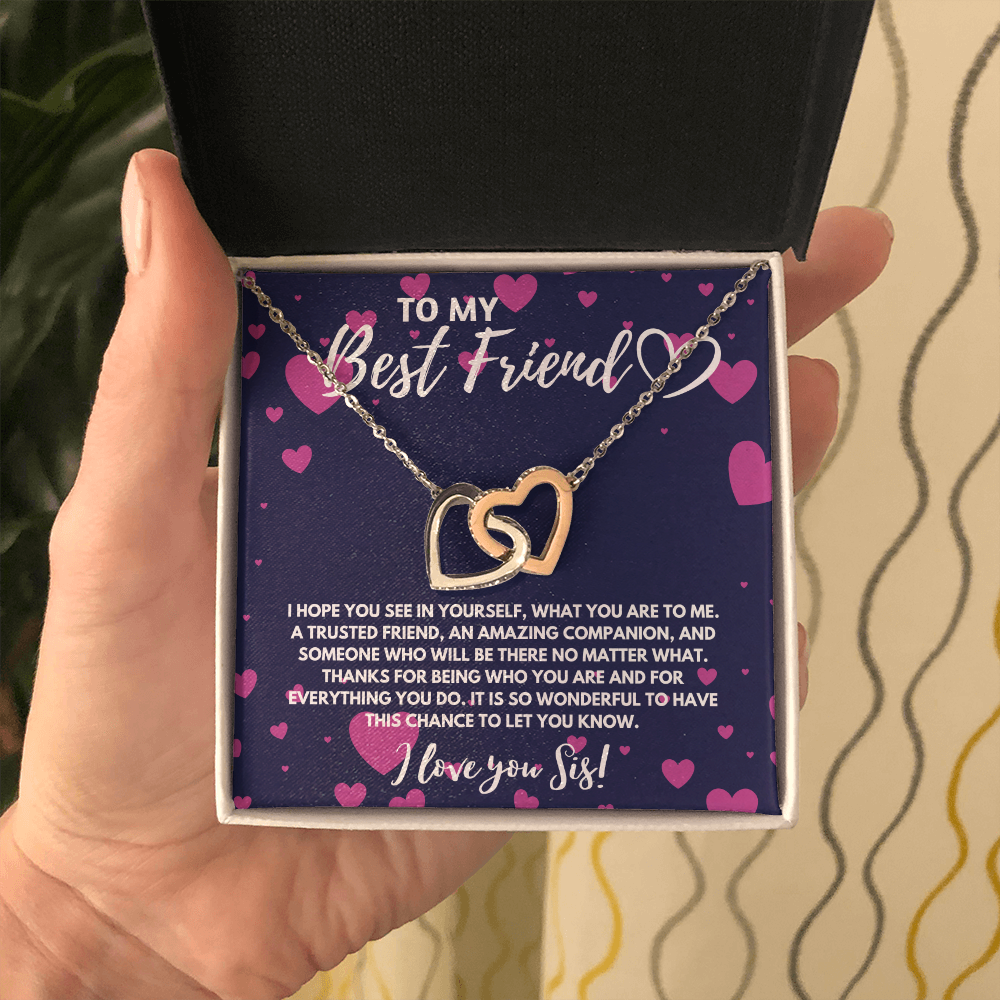 Best friend gifts, friendship gift, necklace set, BFF Necklace, best friend birthday gift, personalized gift, inexpensive gift, necklace - ON CLOUD NINE GIFTS