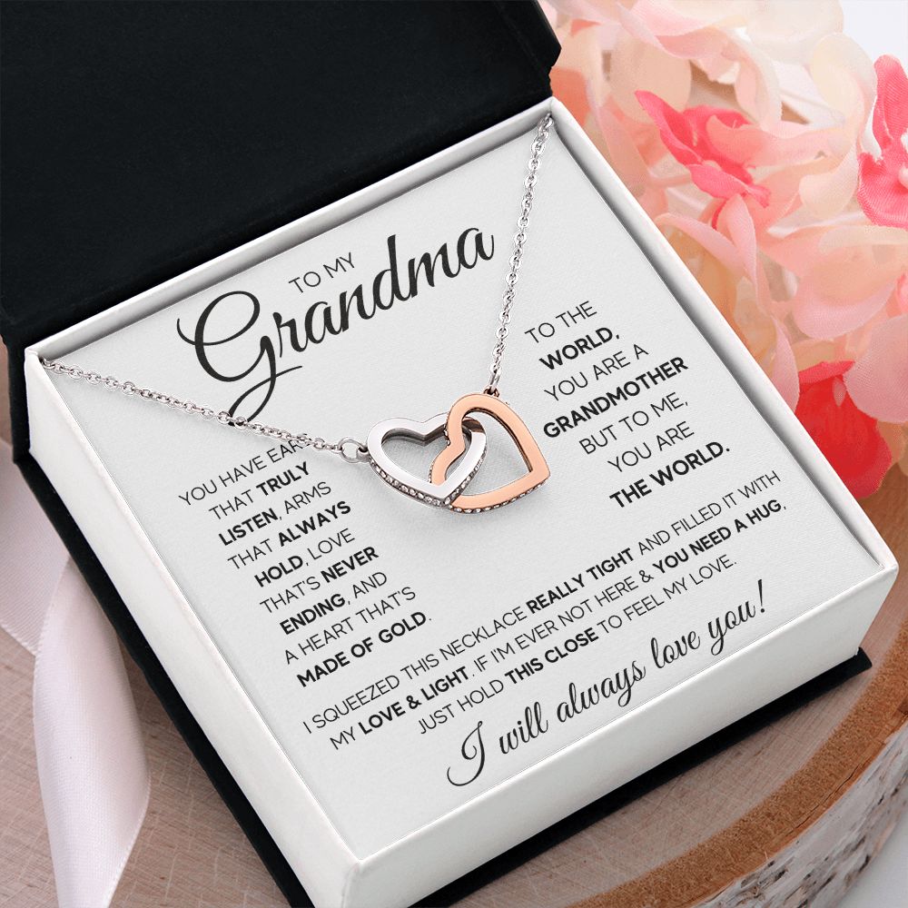 Grandma necklace nana gifts from grandkids birthday gift for grandmother gifts for grandma from granddaughter grandmother - ON CLOUD NINE GIFTS