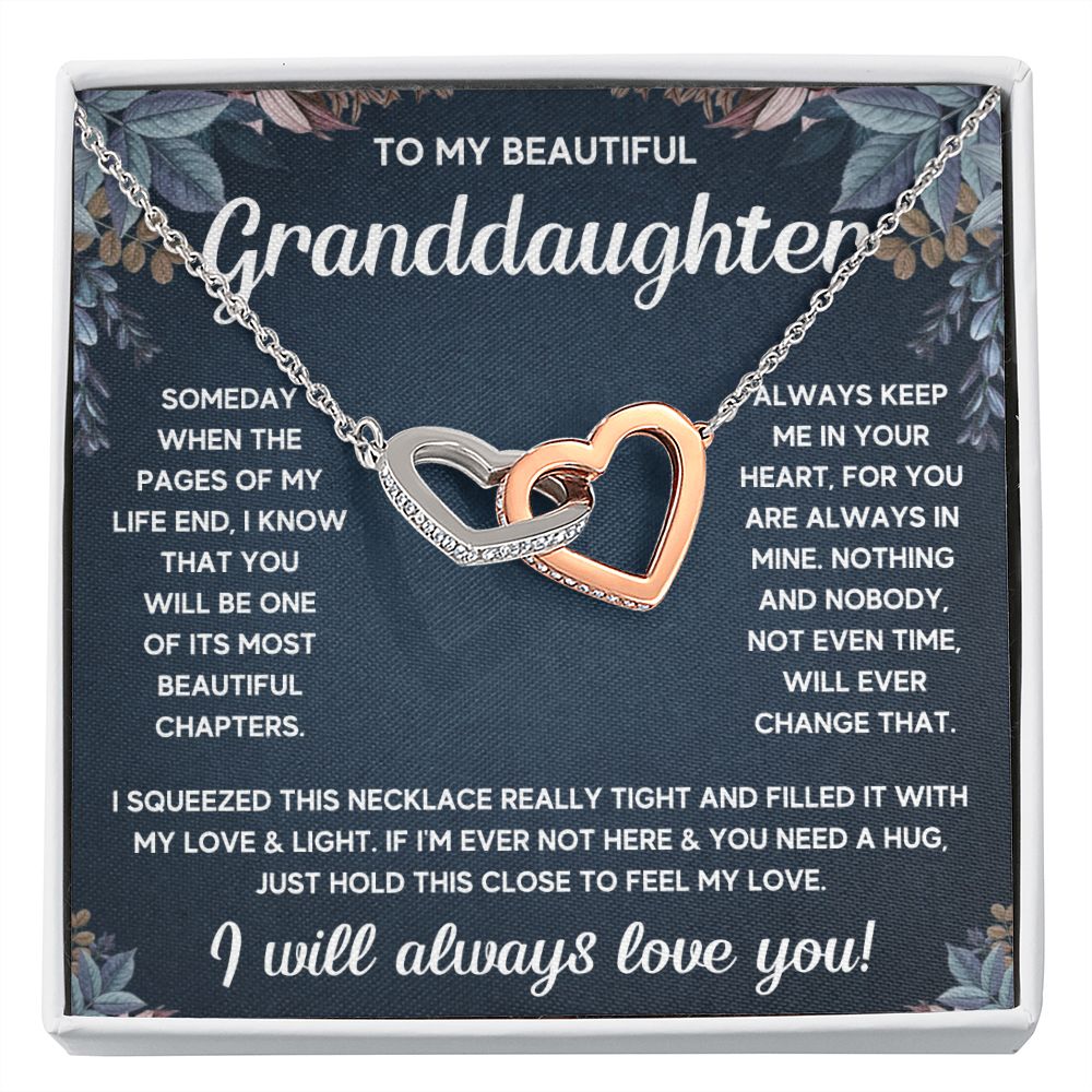 granddaughter necklace granddaughter gifts from nana to granddaughter gifts from grandma from granpa grandma and granddaughter - ON CLOUD NINE GIFTS