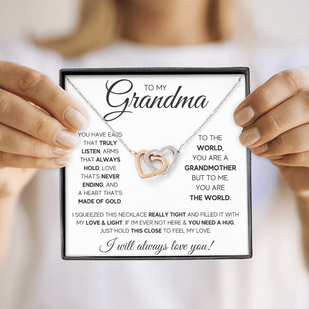 Grandma necklace nana gifts from grandkids birthday gift for grandmother gifts for grandma from granddaughter grandmother - ON CLOUD NINE GIFTS