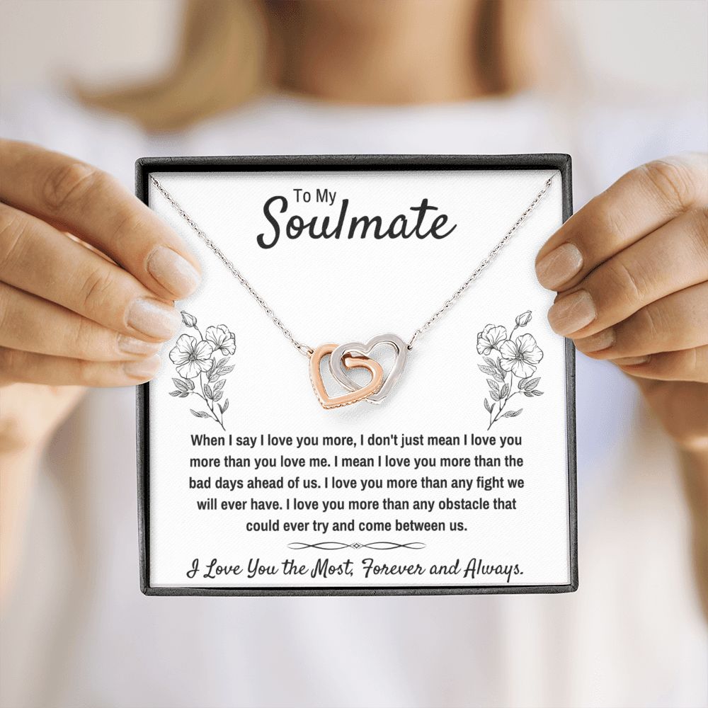 soulmate necklace for women wedding anniversary gifts for wife birthday presents for the wife christmas gifts for wife love gifts jewerly - ON CLOUD NINE GIFTS