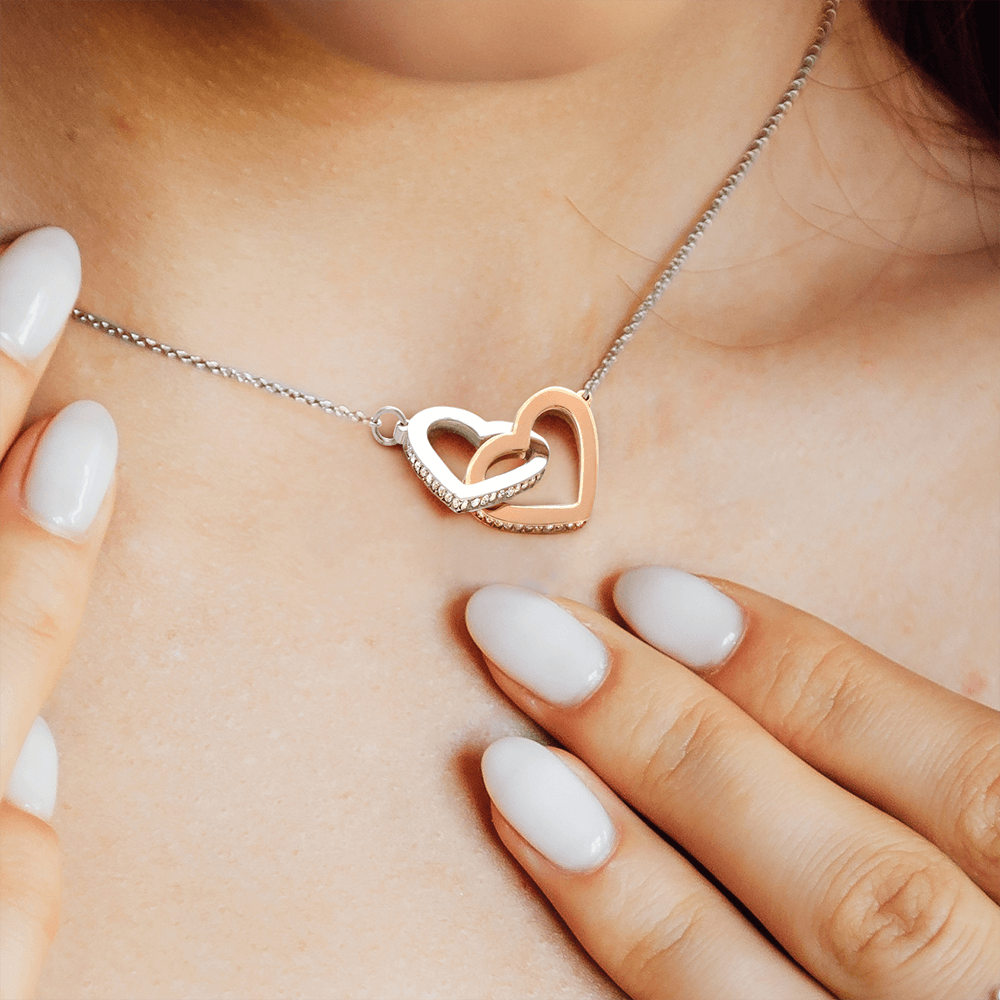 INTERLOCKING HEARTS NECKLACE GIFT SET - ON CLOUD NINE GIFTS