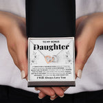 like a daughter to me Stepdaughter jewelry Adopted Daughter Gifts Goddaughter Wedding Present - ON CLOUD NINE GIFTS