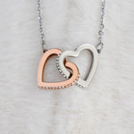 Daughter Gift From Mom Dad To My Badass Daughter to my daughter necklace Gifts For Daughter On Wedding Day Birthday Jewelry Wedding Present - ON CLOUD NINE GIFTS