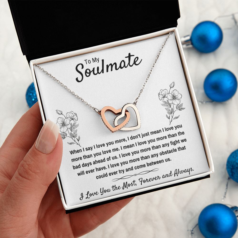 soulmate necklace for women wedding anniversary gifts for wife birthday presents for the wife christmas gifts for wife love gifts jewerly - ON CLOUD NINE GIFTS