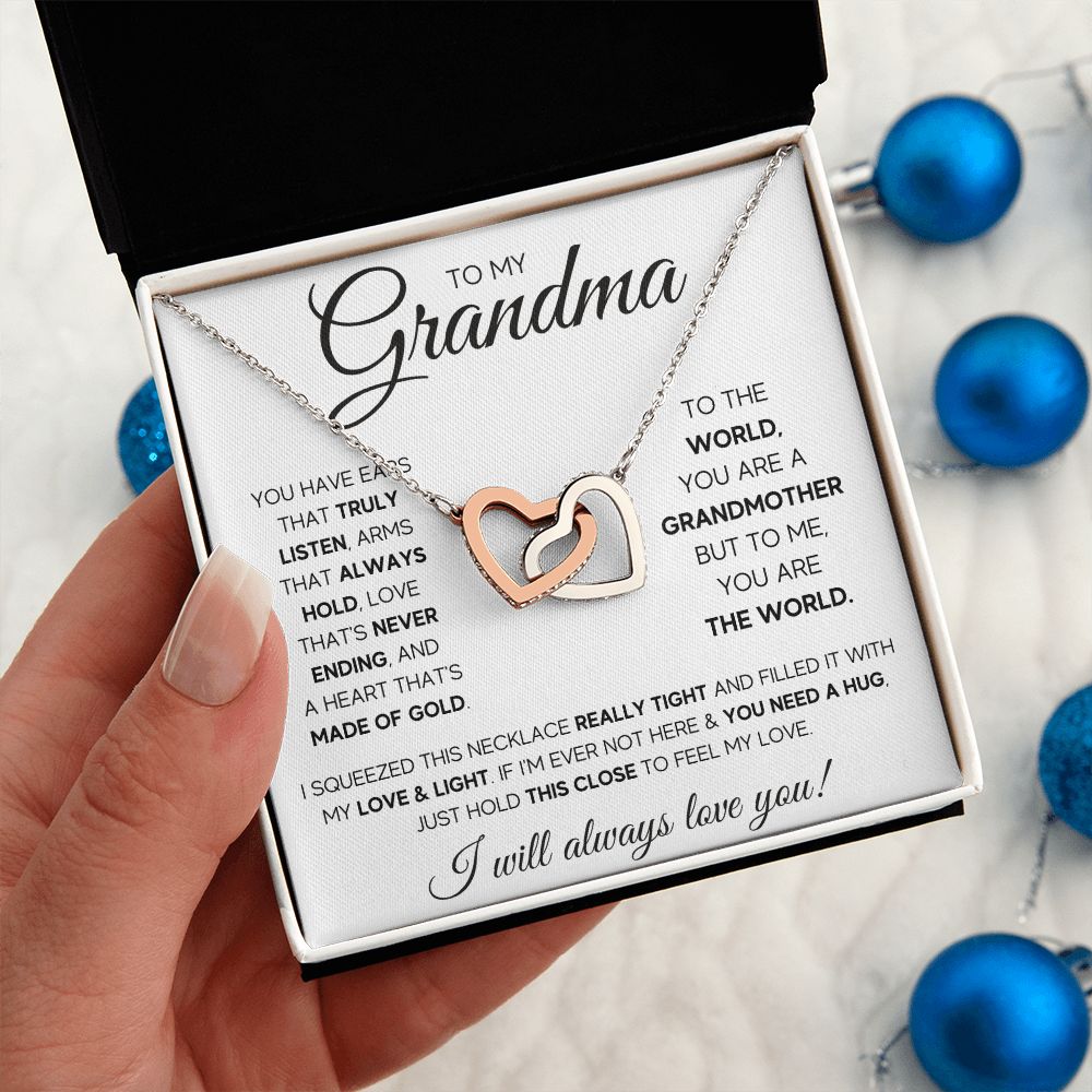 Grandma necklace nana gifts from grandkids birthday gift for grandmother gifts for grandma from granddaughter grandmother - ON CLOUD NINE GIFTS