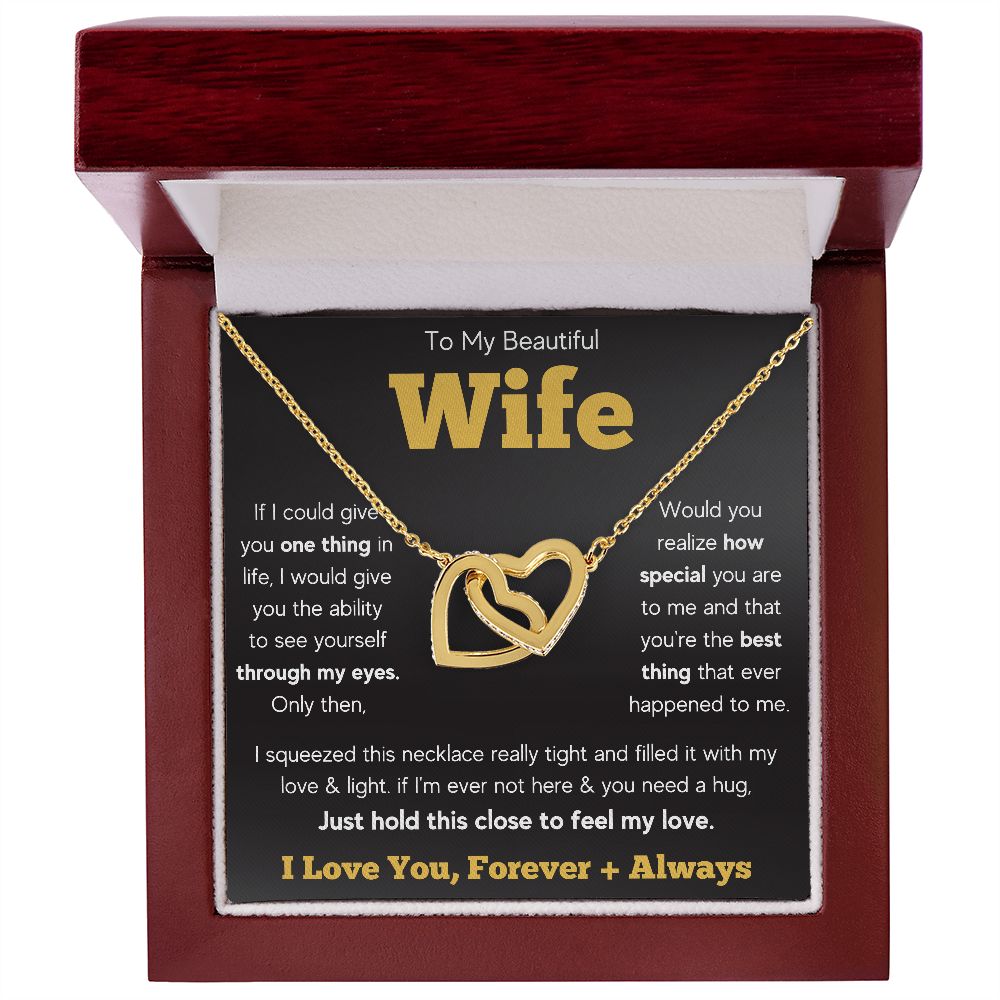 [ALMOST SOLD OUT] WIFE NECKLACE - FEEL MY LOVE - ON CLOUD NINE GIFTS