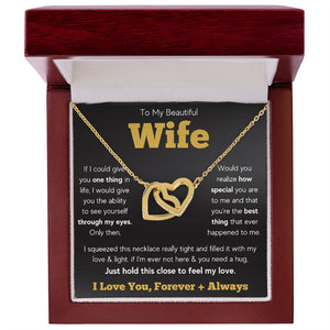 [ALMOST SOLD OUT] WIFE NECKLACE - FEEL MY LOVE - ON CLOUD NINE GIFTS