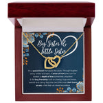 birthday gift for sister from sister little sister gifts jewelry sisters present sister necklace gifts from sister gifts for women - ON CLOUD NINE GIFTS