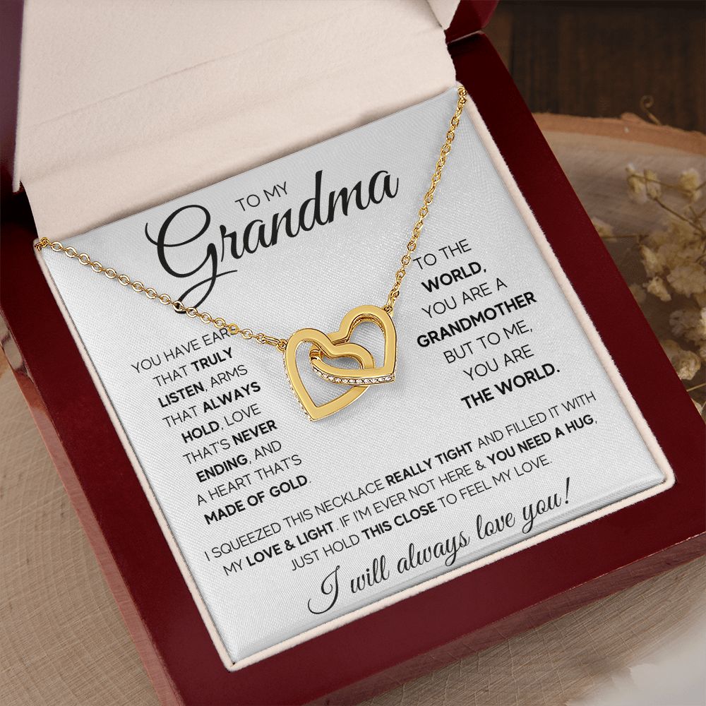 Grandma necklace nana gifts from grandkids birthday gift for grandmother gifts for grandma from granddaughter grandmother - ON CLOUD NINE GIFTS