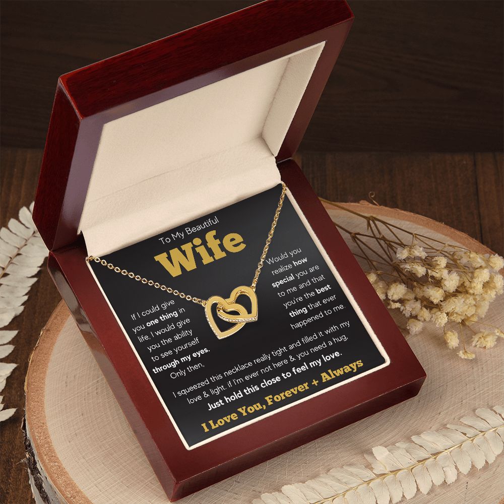 [ALMOST SOLD OUT] WIFE NECKLACE - FEEL MY LOVE - ON CLOUD NINE GIFTS
