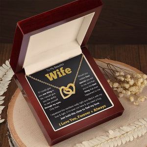 [ALMOST SOLD OUT] WIFE NECKLACE - FEEL MY LOVE - ON CLOUD NINE GIFTS