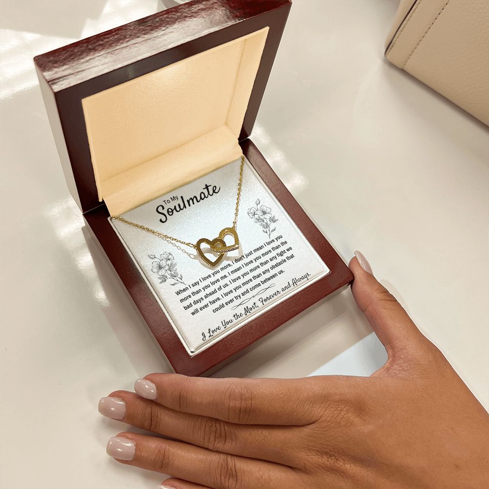 soulmate necklace for women wedding anniversary gifts for wife birthday presents for the wife christmas gifts for wife love gifts jewerly - ON CLOUD NINE GIFTS