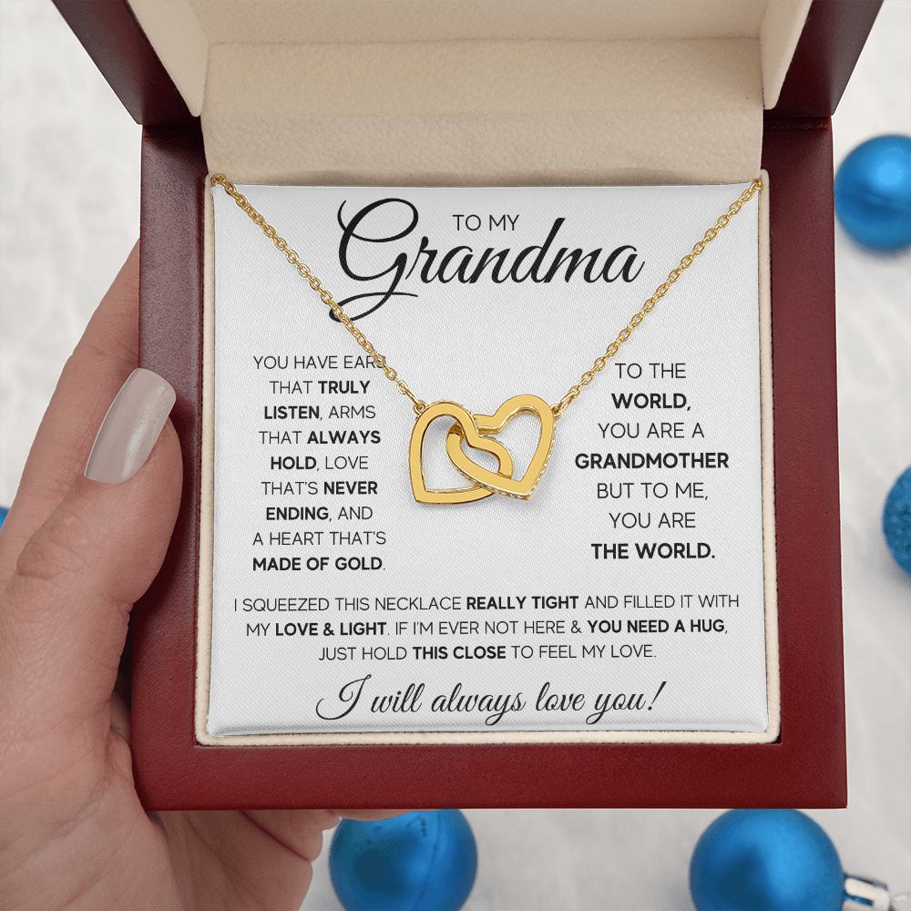 Grandma necklace nana gifts from grandkids birthday gift for grandmother gifts for grandma from granddaughter grandmother - ON CLOUD NINE GIFTS