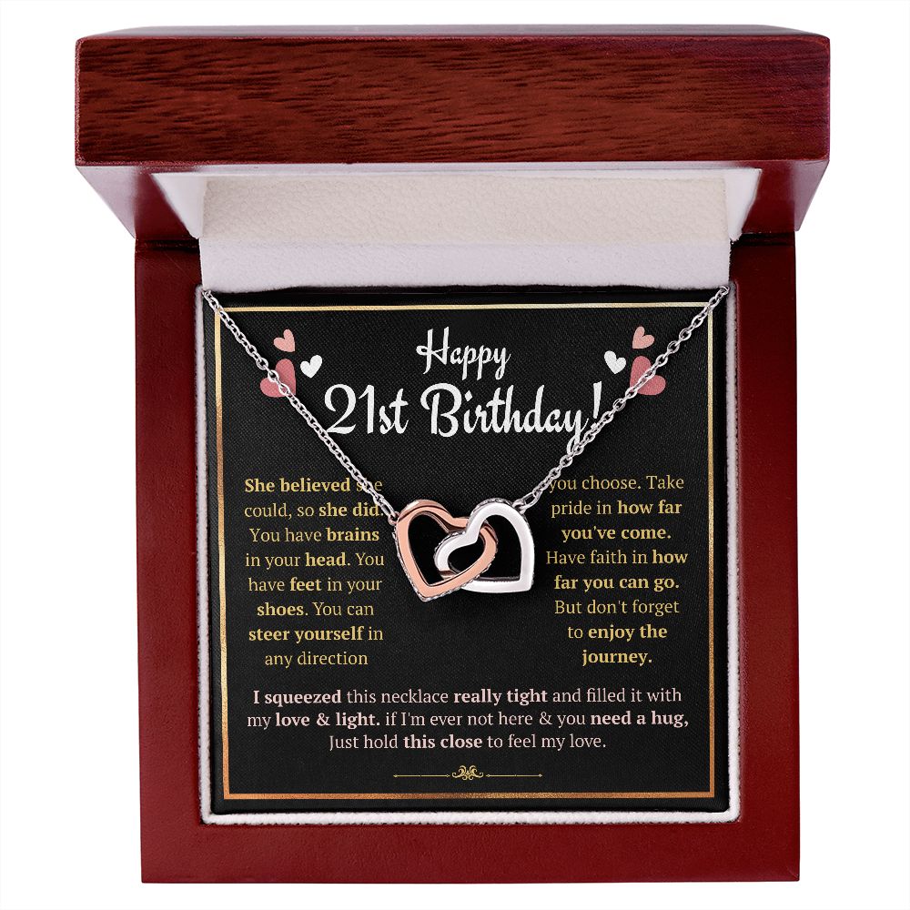 21st birthday gifts for her, for daughter, 21 birthday, 21 year old best birthday gifts, turning 21, 21st birthday jewelry,necklace, present - ON CLOUD NINE GIFTS