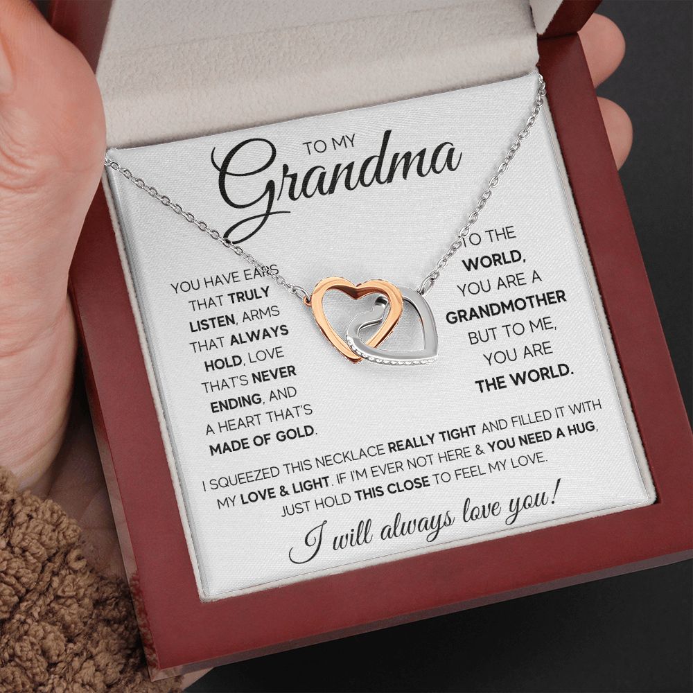 Grandma necklace nana gifts from grandkids birthday gift for grandmother gifts for grandma from granddaughter grandmother - ON CLOUD NINE GIFTS