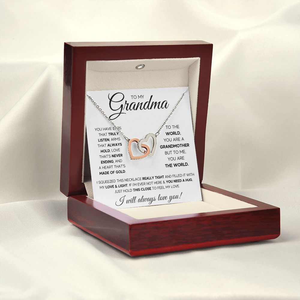 Grandma necklace nana gifts from grandkids birthday gift for grandmother gifts for grandma from granddaughter grandmother - ON CLOUD NINE GIFTS