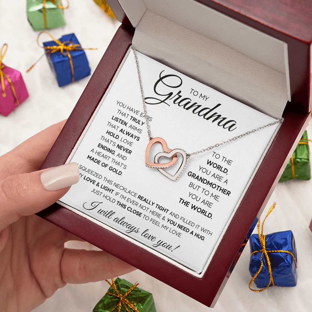 Grandma necklace nana gifts from grandkids birthday gift for grandmother gifts for grandma from granddaughter grandmother - ON CLOUD NINE GIFTS