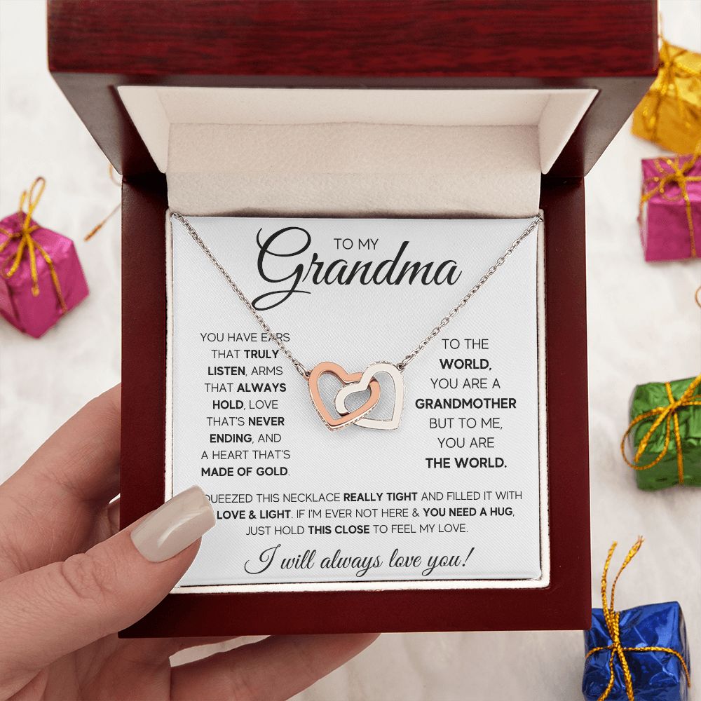 Grandma necklace nana gifts from grandkids birthday gift for grandmother gifts for grandma from granddaughter grandmother - ON CLOUD NINE GIFTS