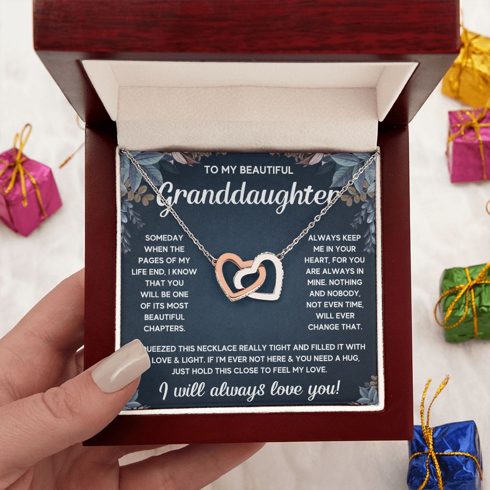 granddaughter necklace granddaughter gifts from nana to granddaughter gifts from grandma from granpa grandma and granddaughter - ON CLOUD NINE GIFTS