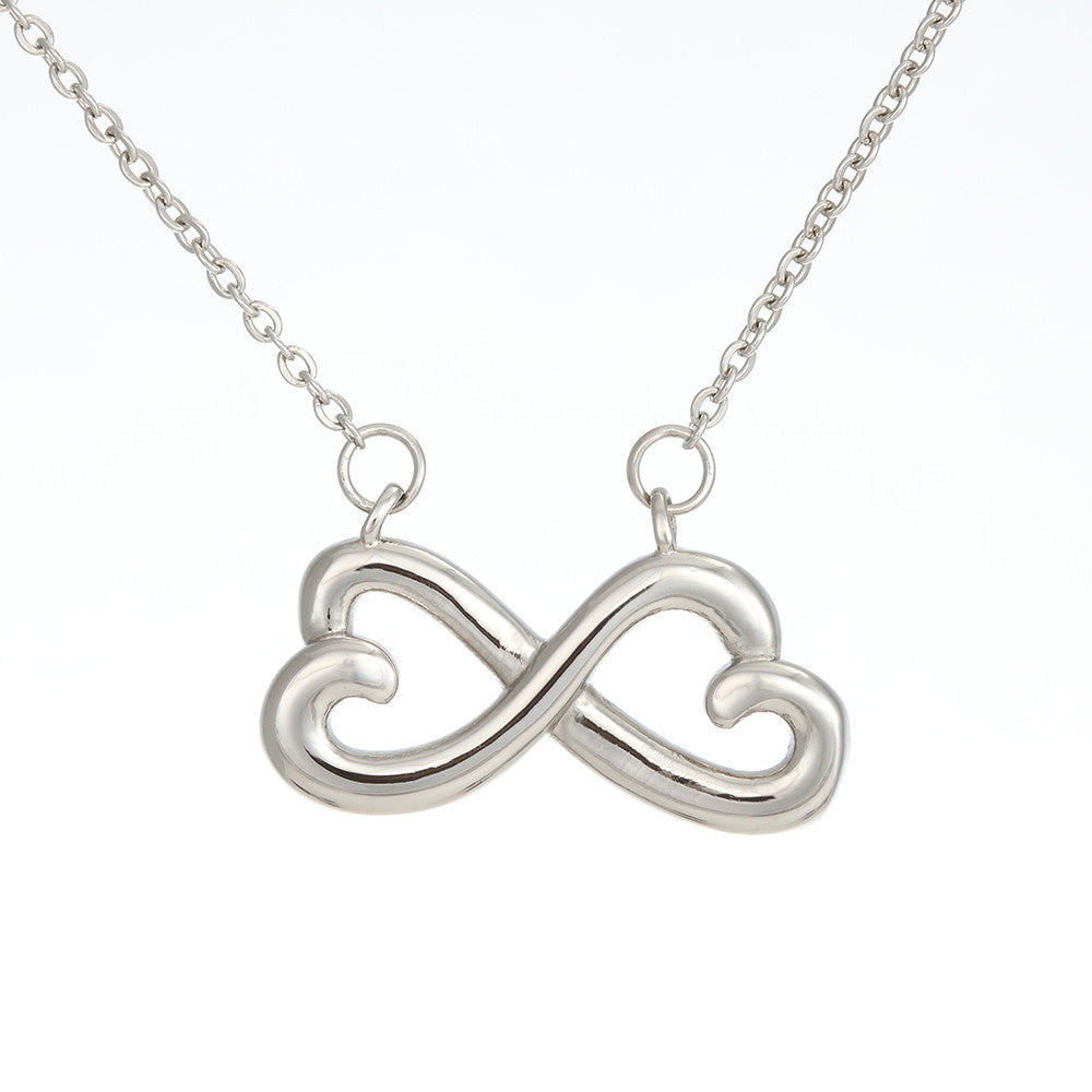 TO MY DAUGHTER-IN-LAW HONOR INFINITY NECKLACE GIFT SET - ON CLOUD NINE GIFTS