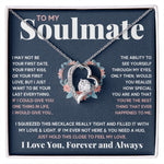 couples necklace to my wife birthday love gifts gift for girlfriend to my soulmate necklace for women gift ideas womens jewelry - ON CLOUD NINE GIFTS