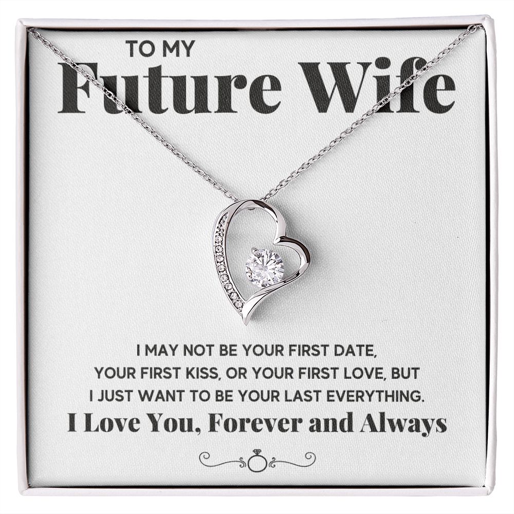 promise necklace for her fiance gifts for her necklaces for couples love necklace soulmate jewelry future wife necklace womens jewelry - ON CLOUD NINE GIFTS