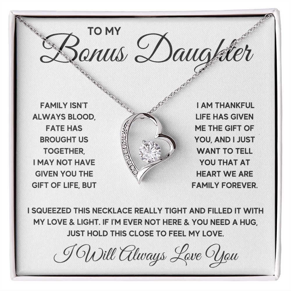 Like a daughter to me Stepdaughter jewelry Adopted Daughter Gifts Goddaughter Wedding Present - ON CLOUD NINE GIFTS