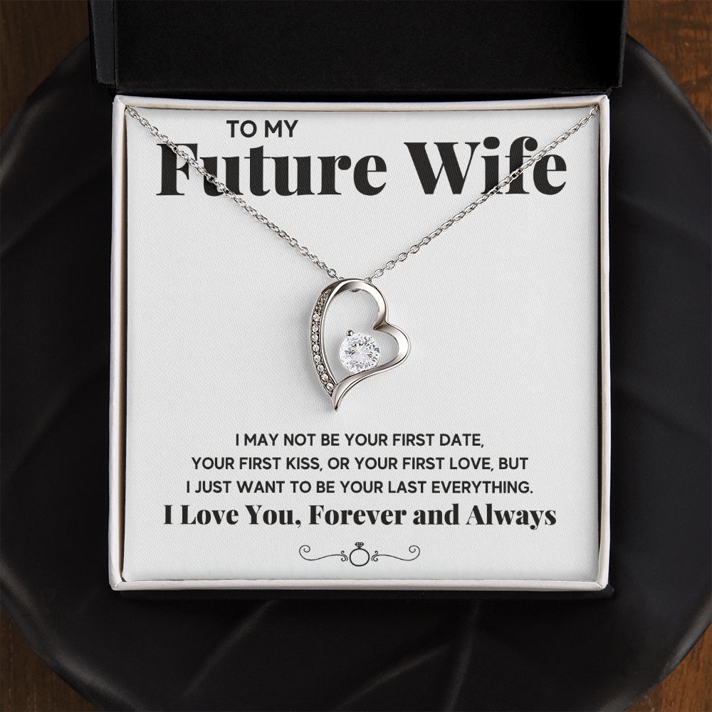promise necklace for her fiance gifts for her necklaces for couples love necklace soulmate jewelry future wife necklace womens jewelry - ON CLOUD NINE GIFTS