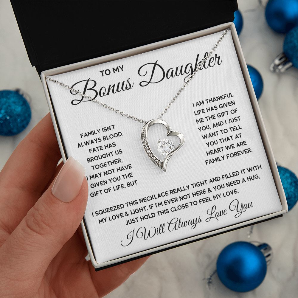 Like a daughter to me Stepdaughter jewelry Adopted Daughter Gifts Goddaughter Wedding Present - ON CLOUD NINE GIFTS