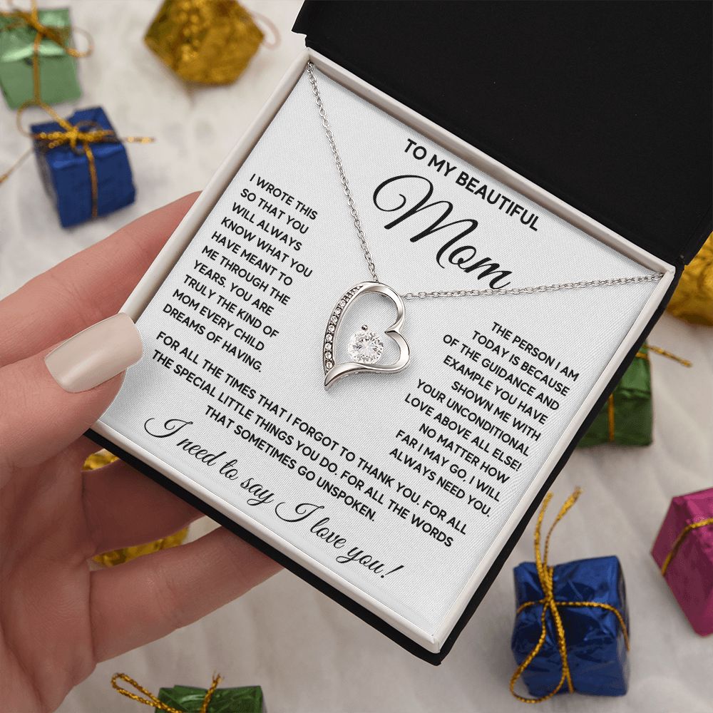 gifts for moms birthday mom christmas gifts mom and daughter necklace mom and son necklace mother daughter jewelry - ON CLOUD NINE GIFTS