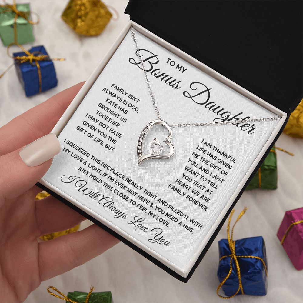 Like a daughter to me Stepdaughter jewelry Adopted Daughter Gifts Goddaughter Wedding Present - ON CLOUD NINE GIFTS
