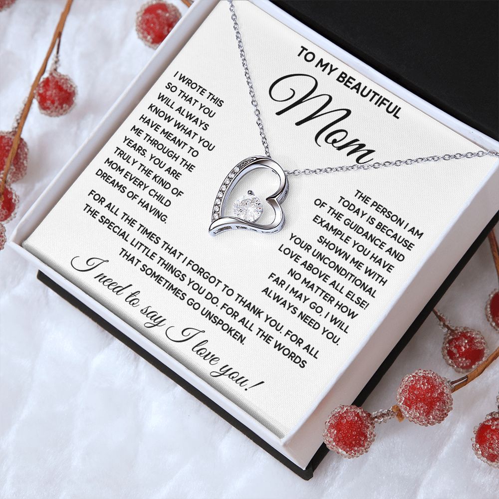 gifts for moms birthday mom christmas gifts mom and daughter necklace mom and son necklace mother daughter jewelry - ON CLOUD NINE GIFTS